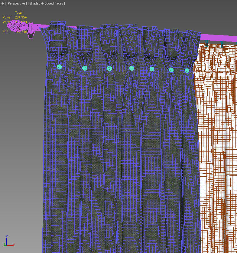 Curtain 15 3D model_4