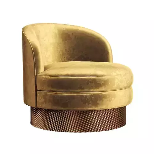 Club sofa chair 107 3D model