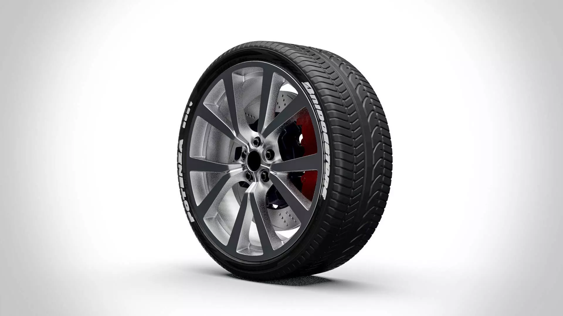 Wheel v6 3D model_0