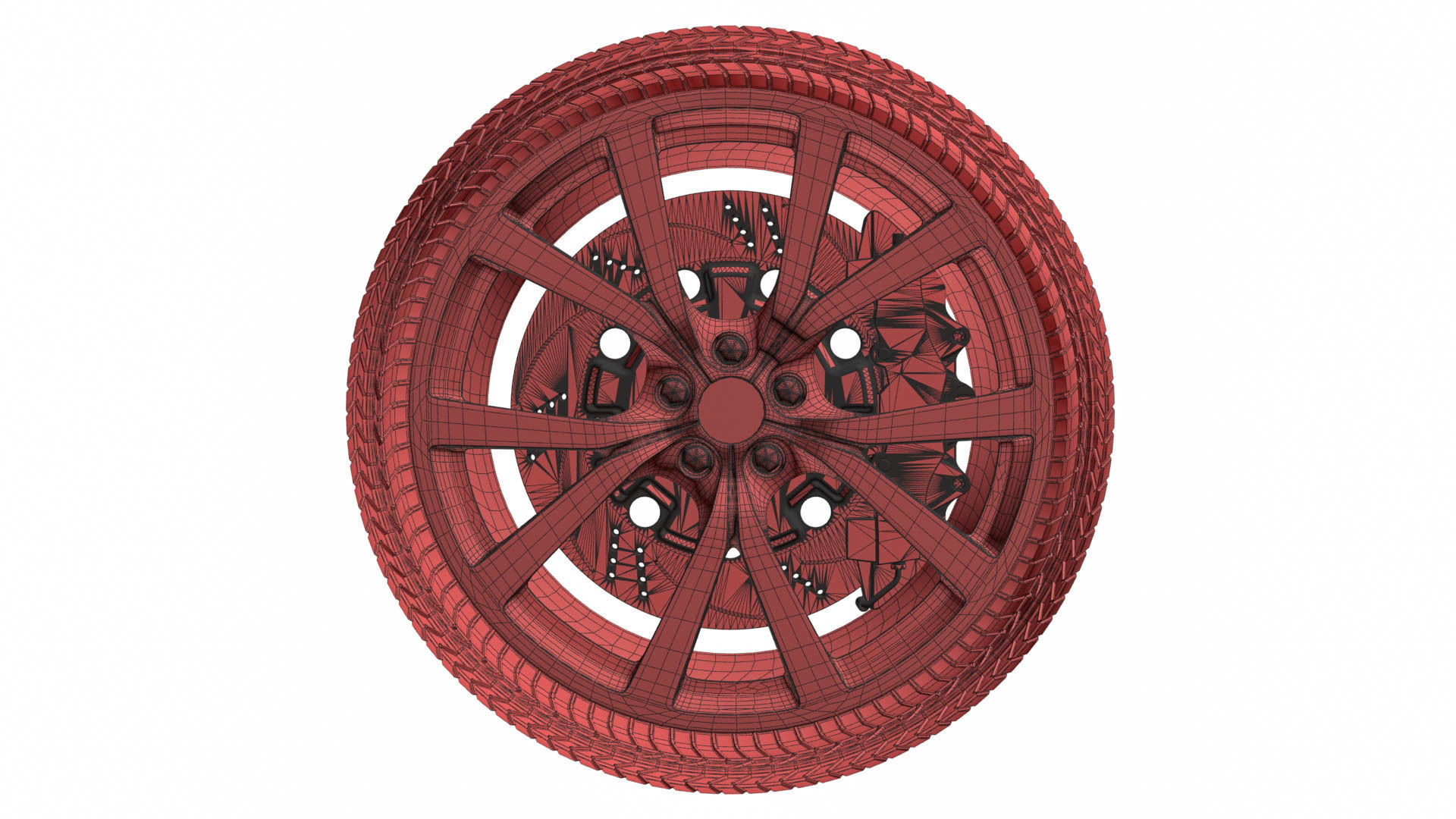 Wheel v6 3D model_9