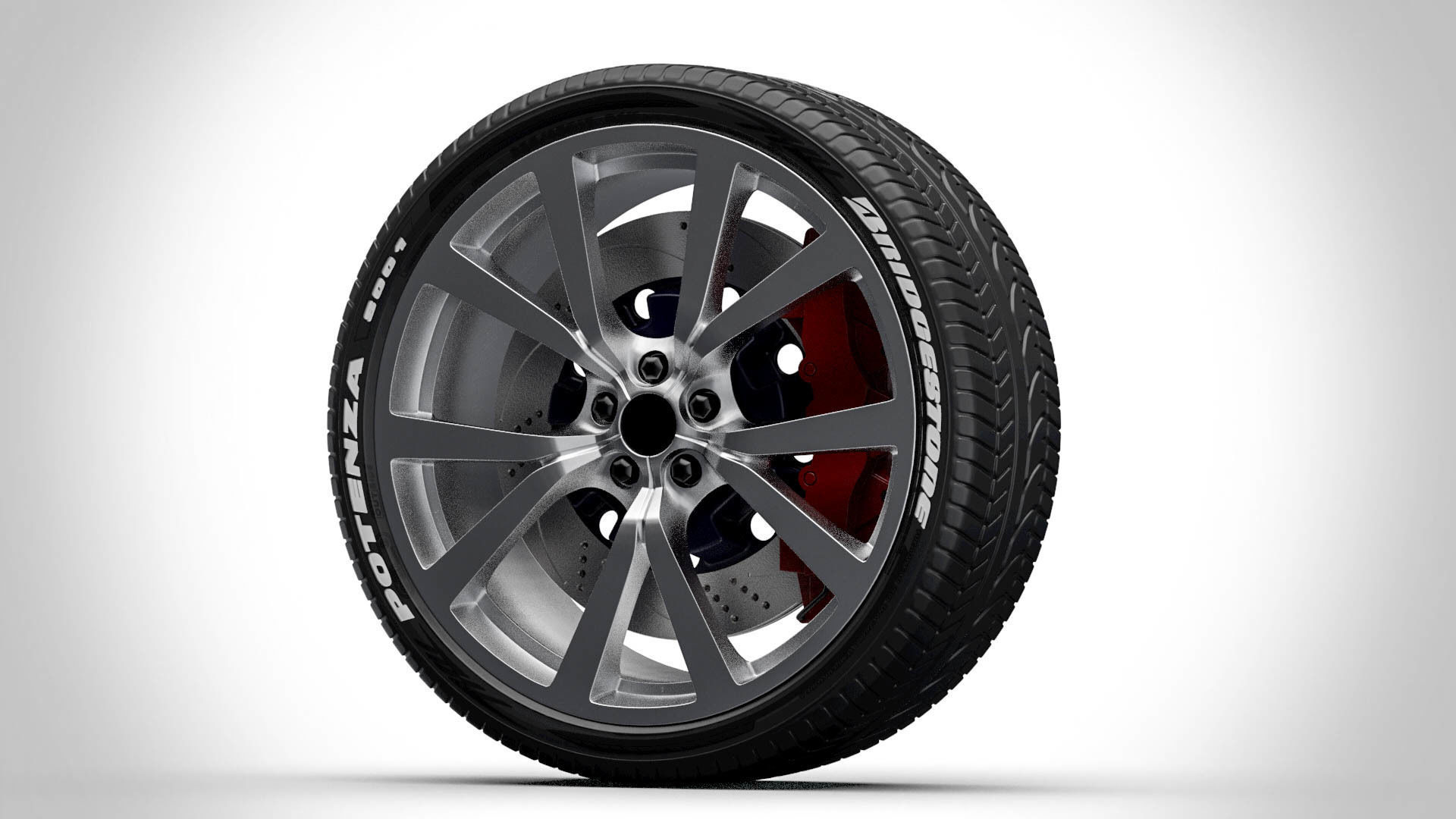 Wheel v6 3D model_6