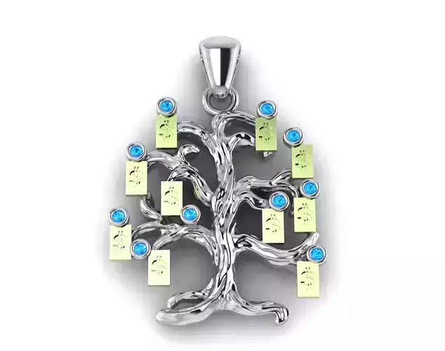  PENDANT TREE OF ABUNDANCE 3D print model