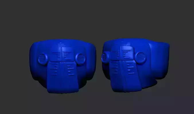 helmet high poly sculpt 3d printable 