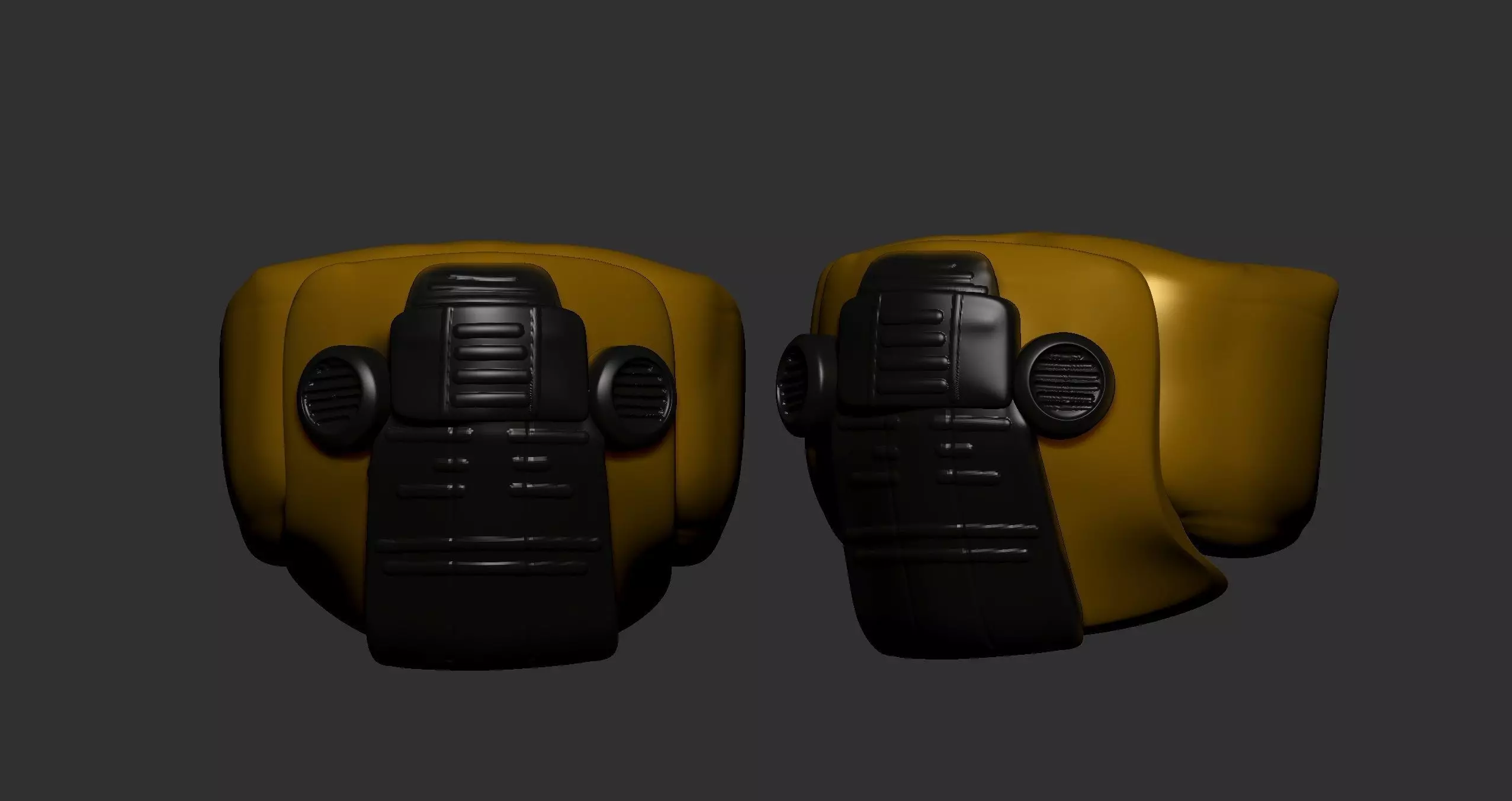 helmet high poly sculpt 3d printable 3D model_0