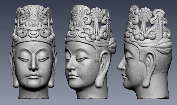 Buddhist treasures  3D print model