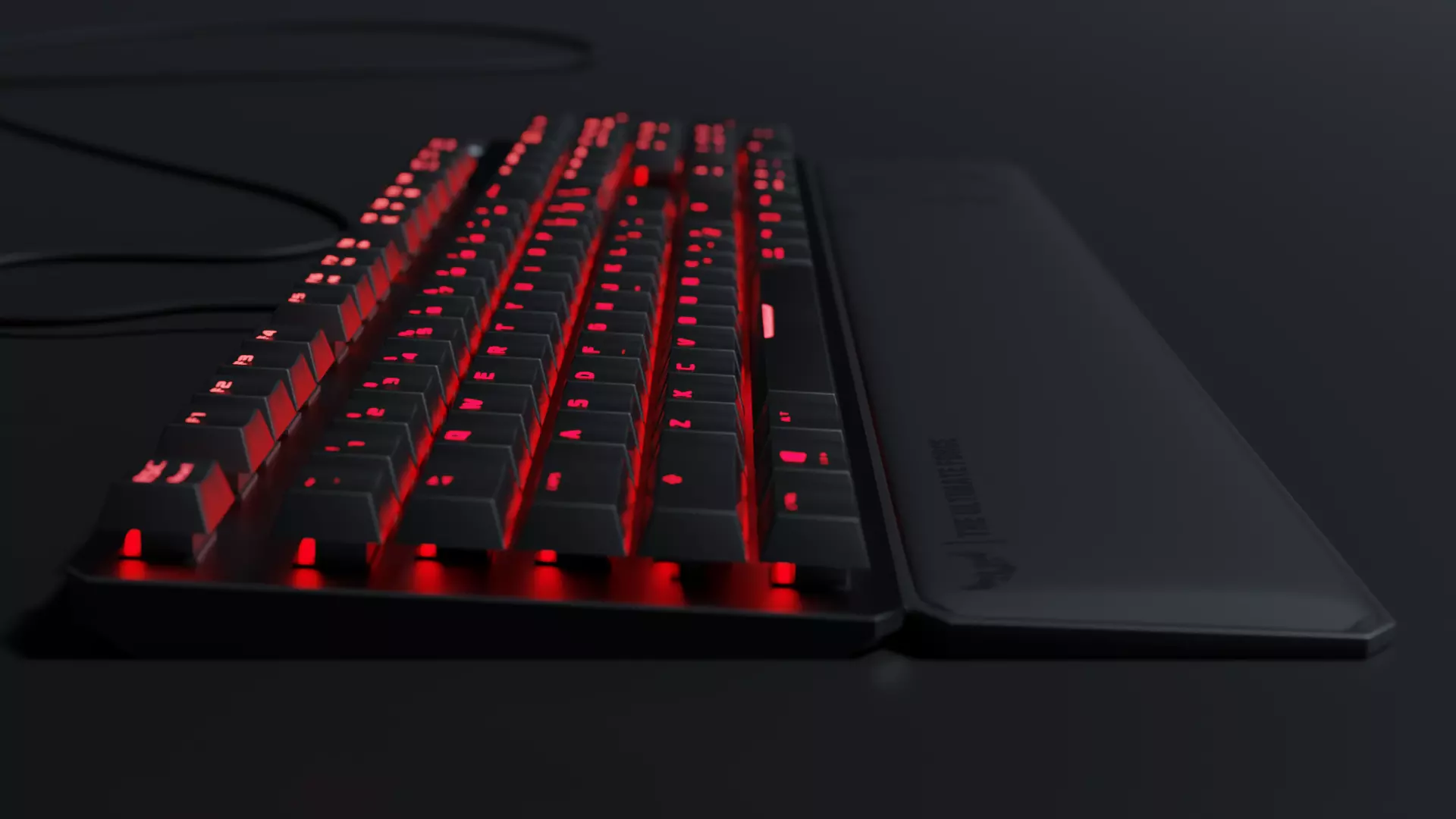Asus Tuf Gaming Keyboard K7  3D model_0