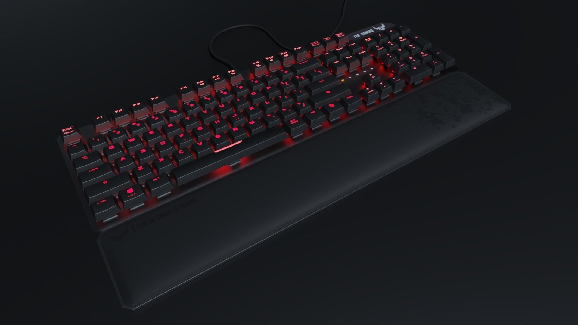 Asus Tuf Gaming Keyboard K7  3D model_1