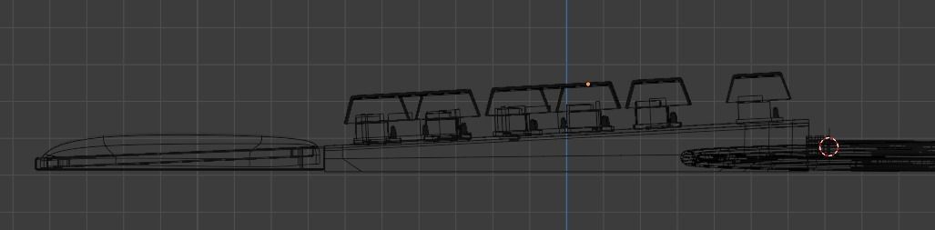 Asus Tuf Gaming Keyboard K7  3D model_4