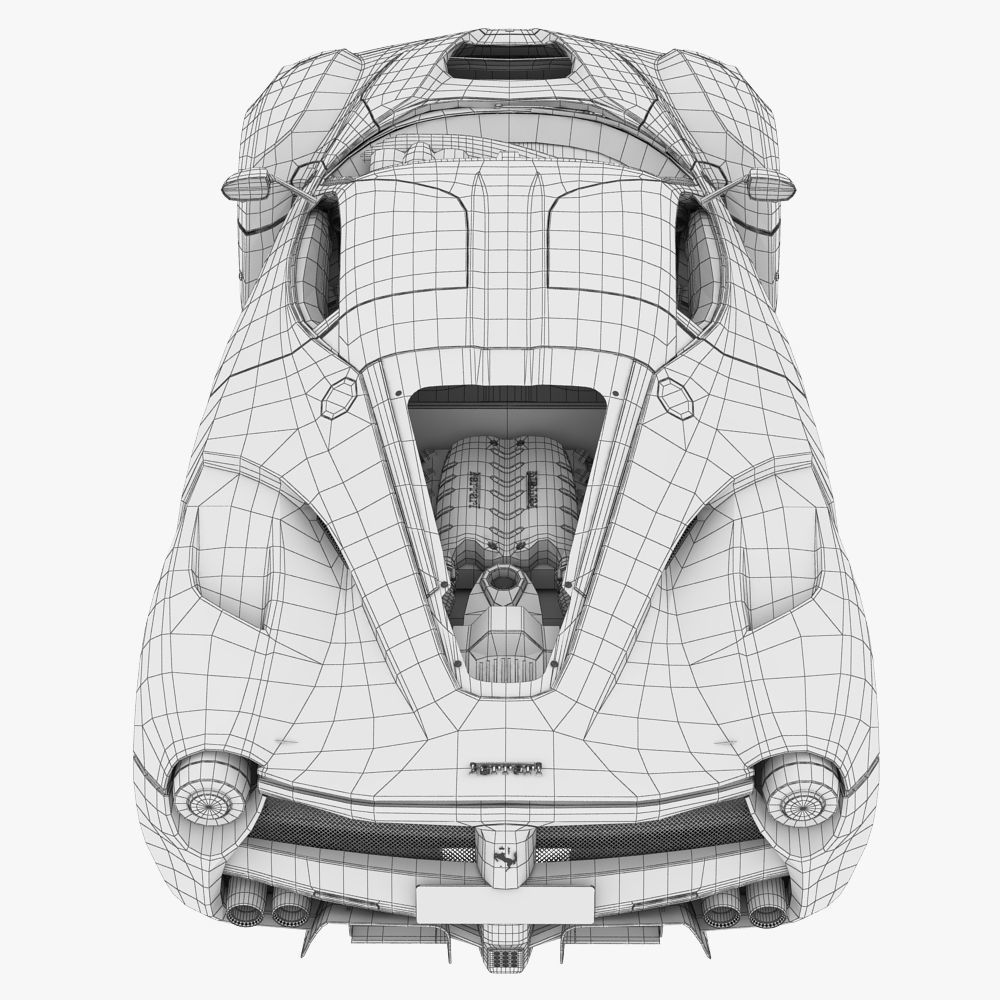 Ferrari Laferrari 2014 3D model_27
