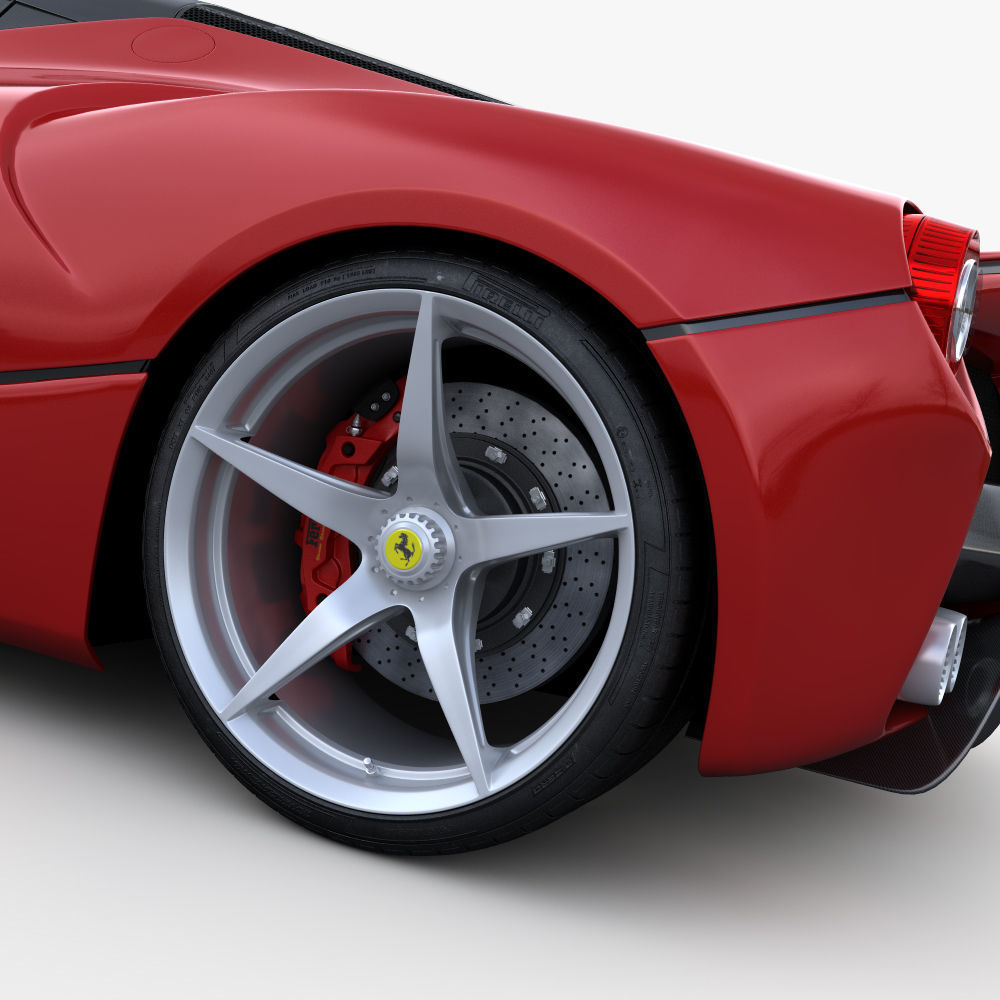 Ferrari Laferrari 2014 3D model_9