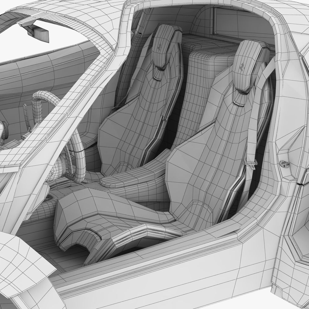 Ferrari Laferrari 2014 3D model_24