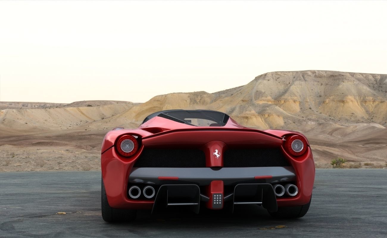 Ferrari Laferrari 2014 3D model_4