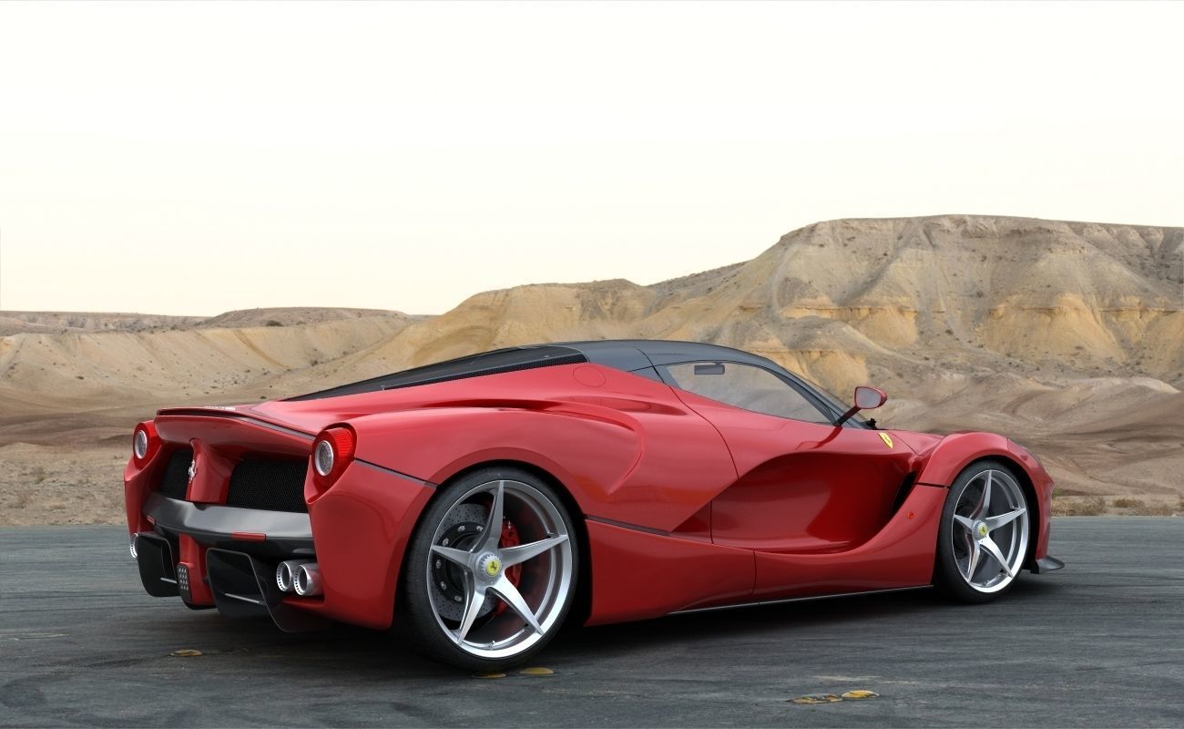 Ferrari Laferrari 2014 3D model_5