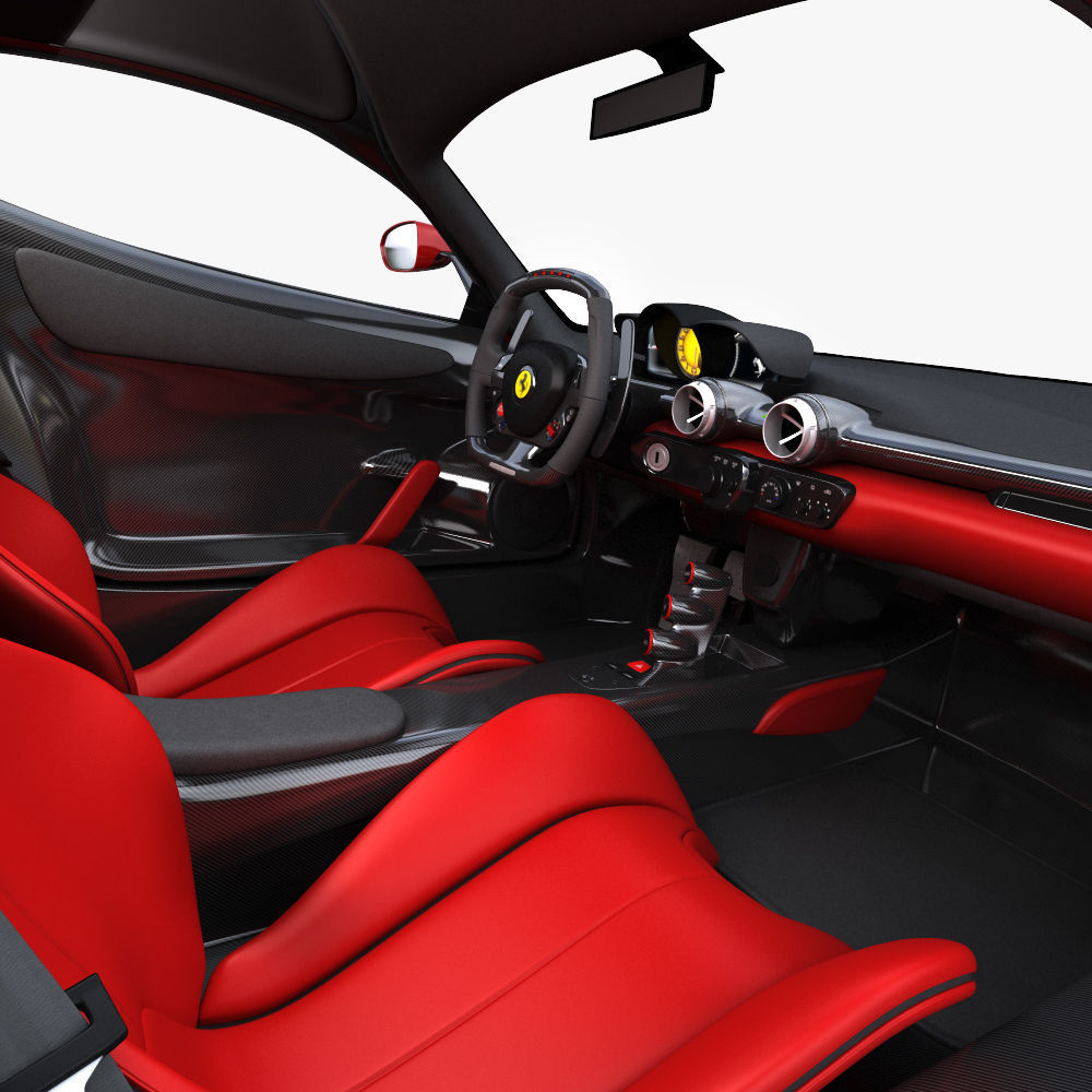 Ferrari Laferrari 2014 3D model_16
