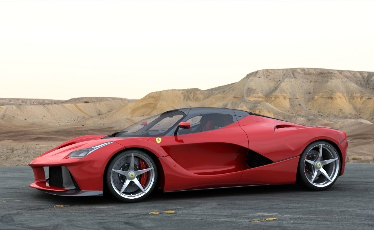 Ferrari Laferrari 2014 3D model_1