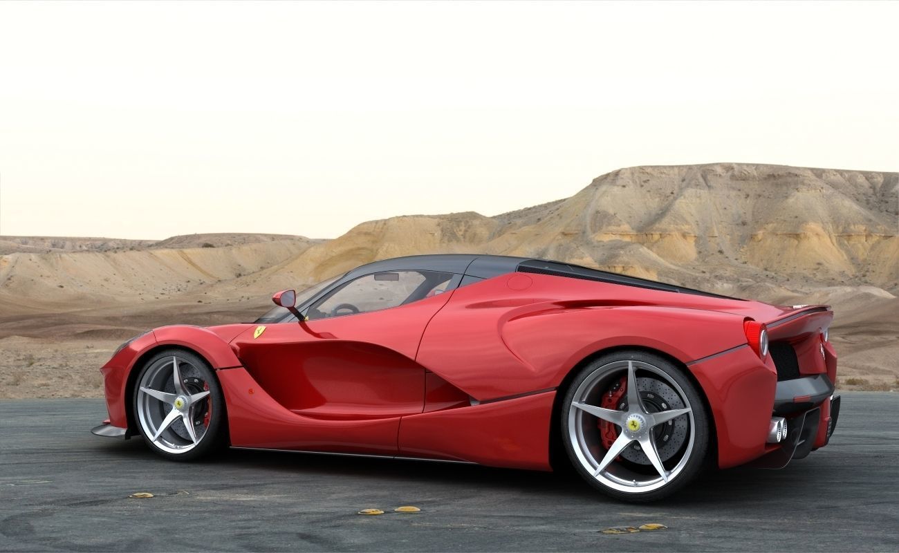 Ferrari Laferrari 2014 3D model_2