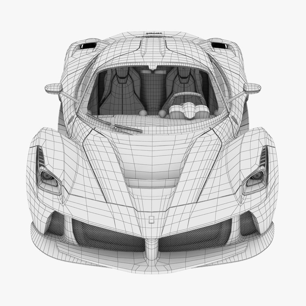 Ferrari Laferrari 2014 3D model_21