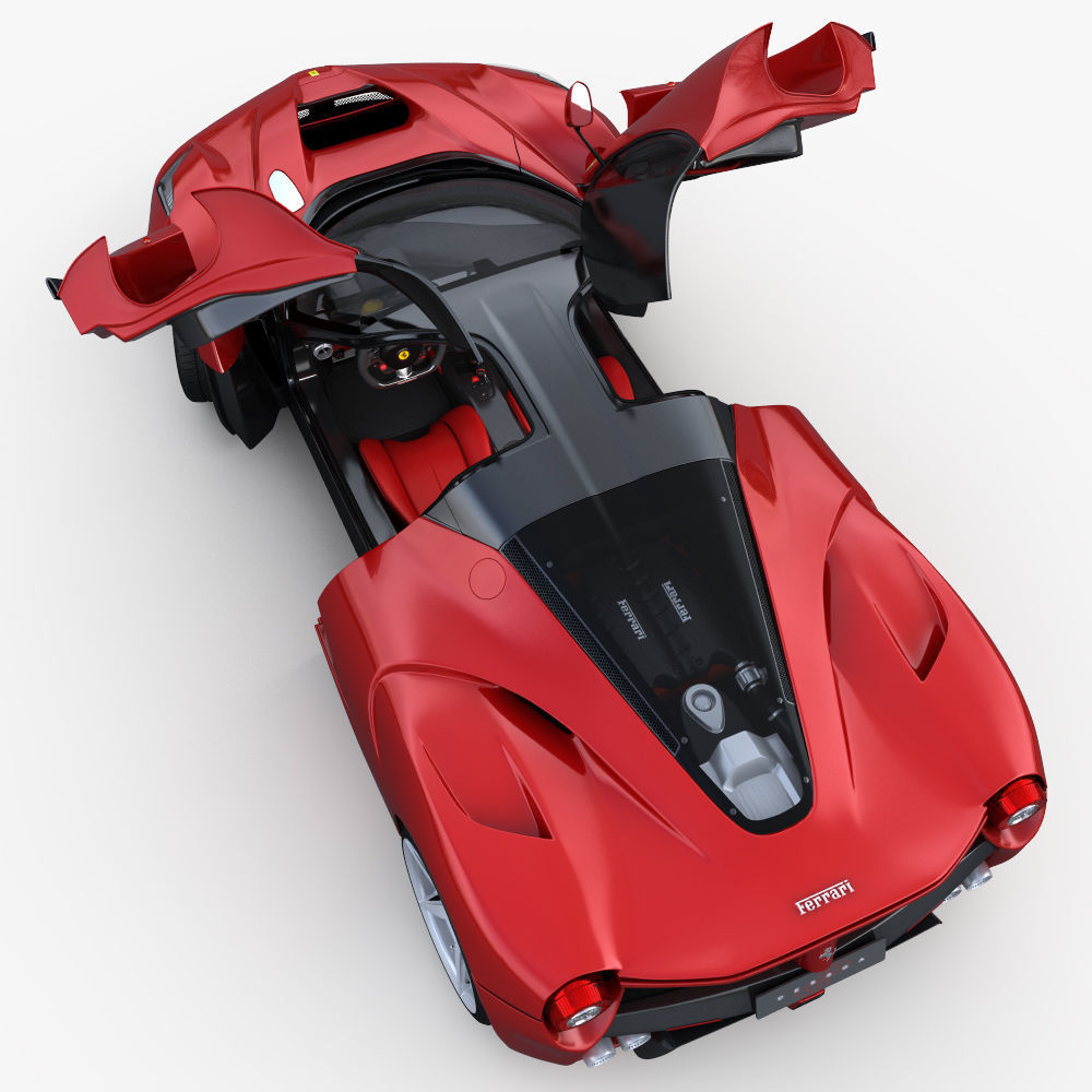Ferrari Laferrari 2014 3D model_13