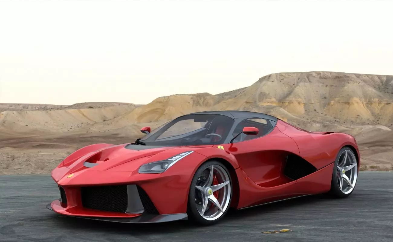 Ferrari Laferrari 2014 3D model_0