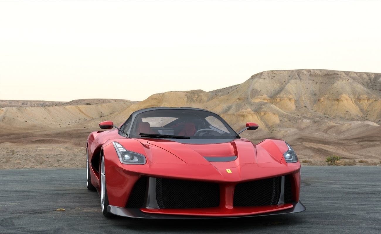 Ferrari Laferrari 2014 3D model_8