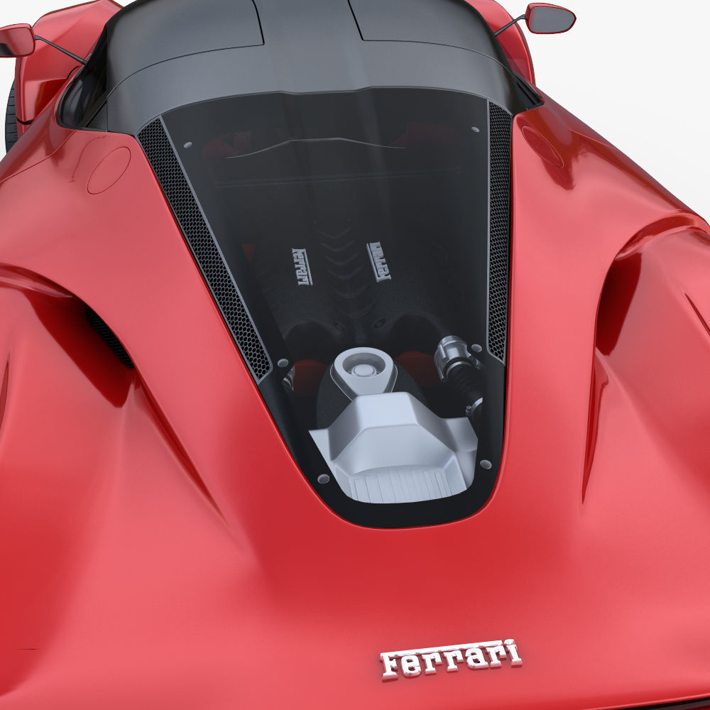 Ferrari Laferrari 2014 3D model_11