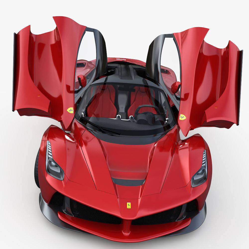 Ferrari Laferrari 2014 3D model_12