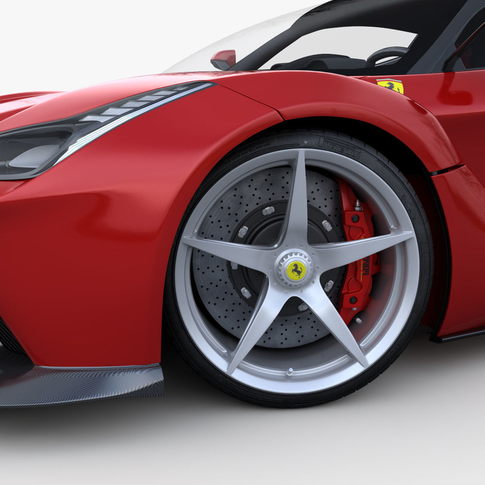 Ferrari Laferrari 2014 3D model_10