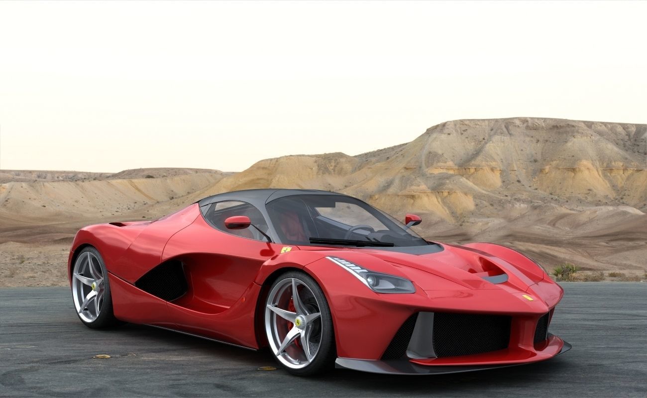 Ferrari Laferrari 2014 3D model_7