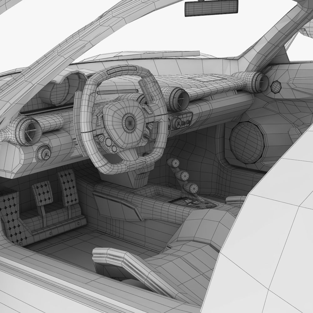 Ferrari Laferrari 2014 3D model_23