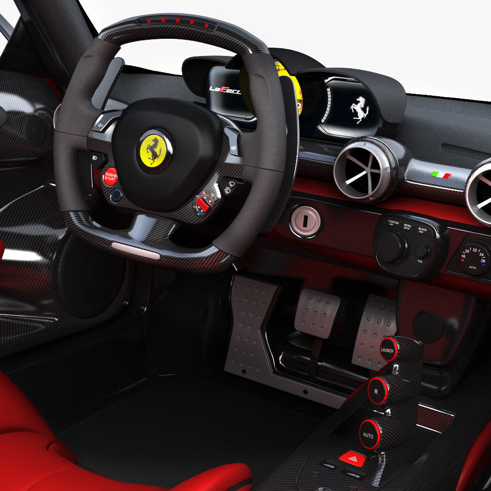 Ferrari Laferrari 2014 3D model_20