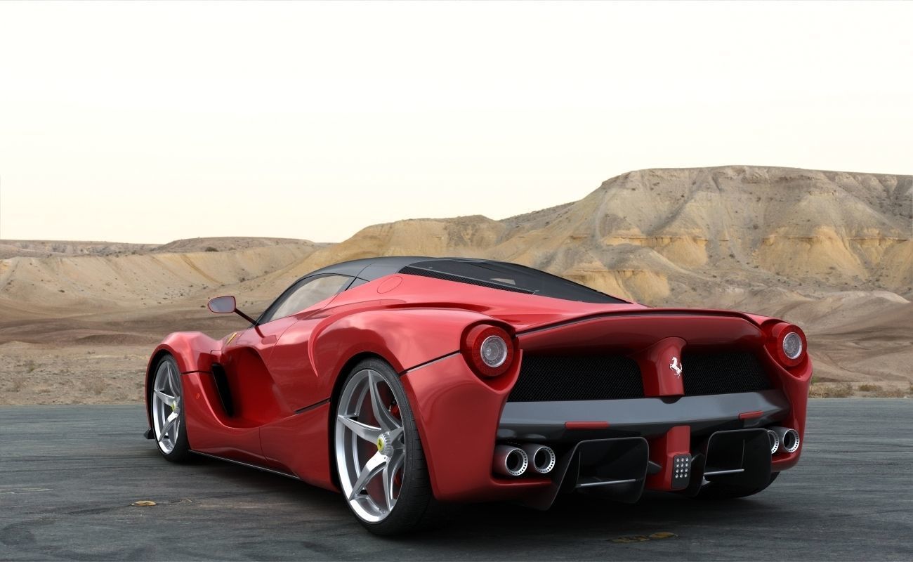 Ferrari Laferrari 2014 3D model_3