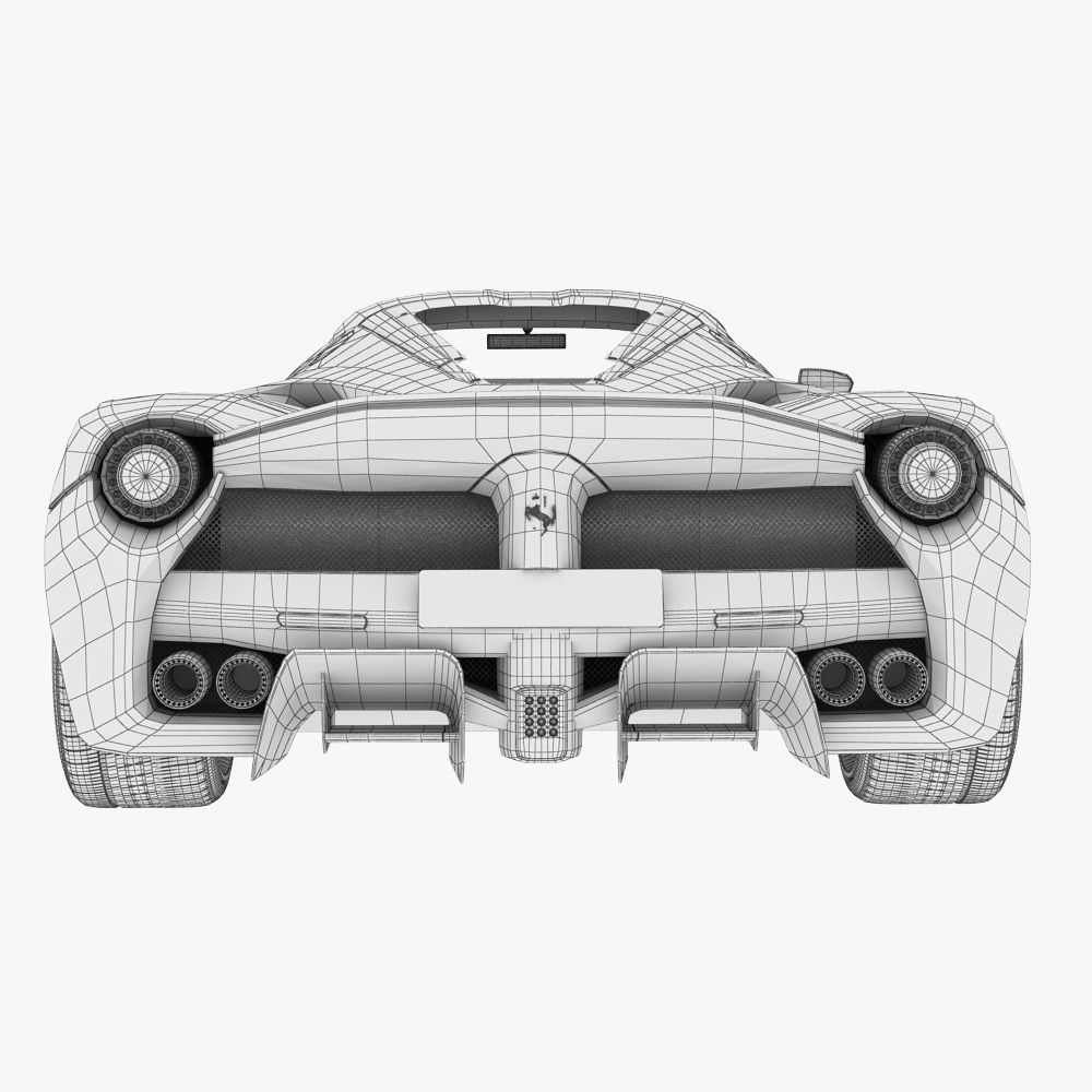 Ferrari Laferrari 2014 3D model_26