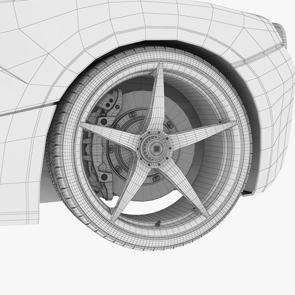 Ferrari Laferrari 2014 3D model_25