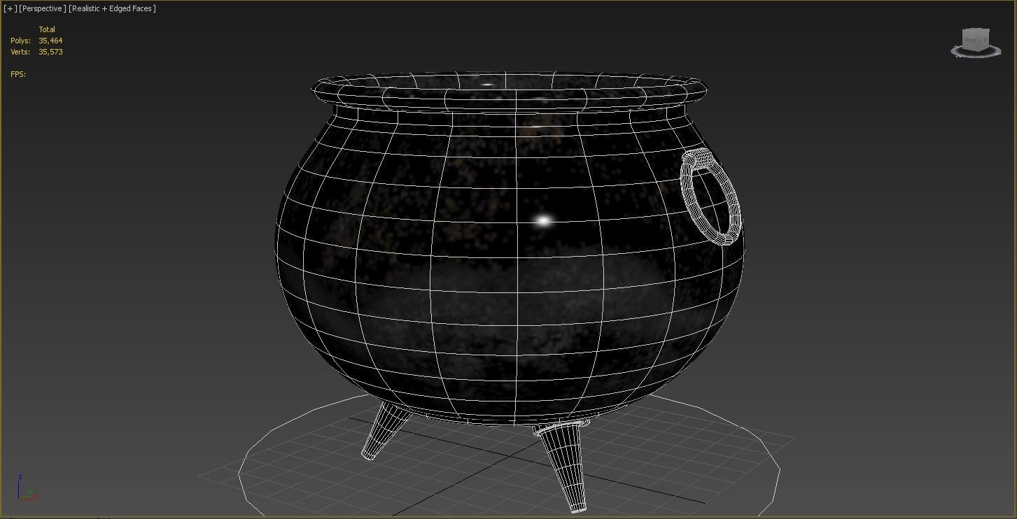 boiler cauldron 3D model_2