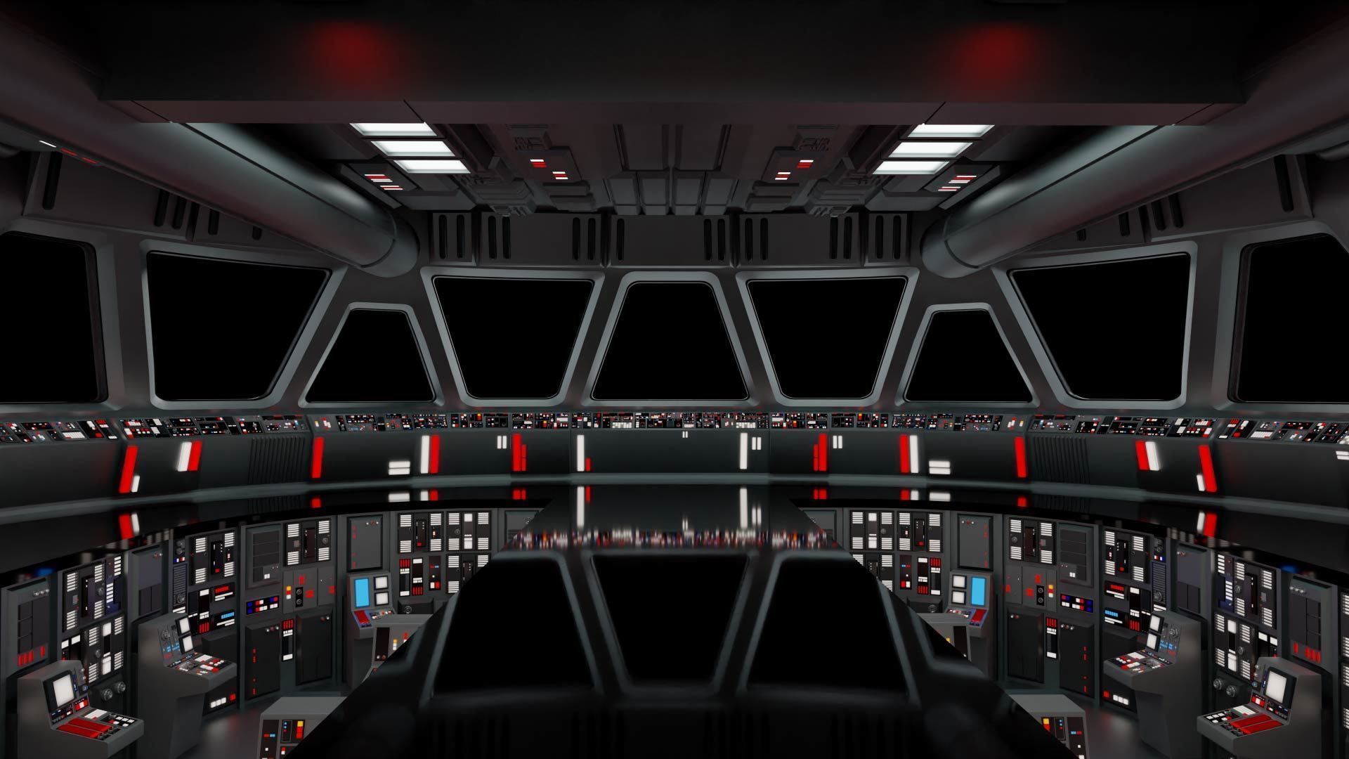 Star Wars Imperial Panels Pack 1 Low-poly 3D model_8