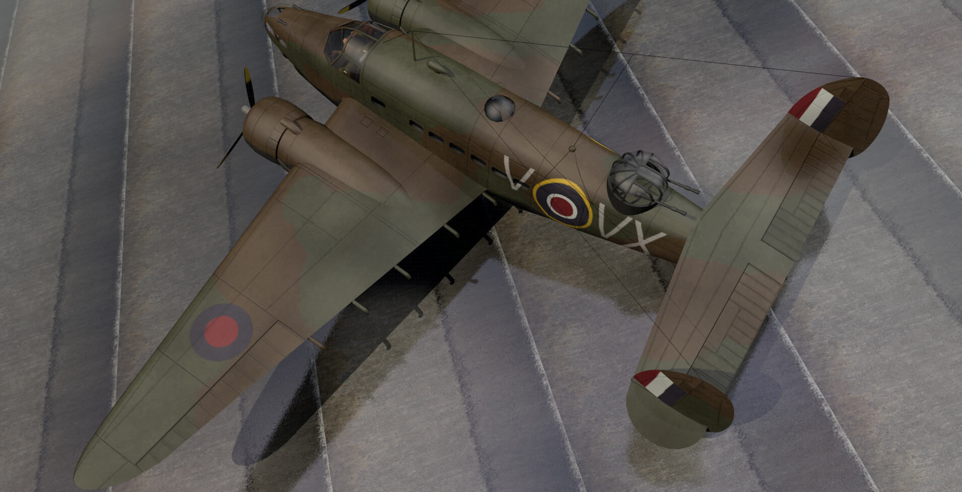 Lockheed Hudson Mk-1 3D model_10