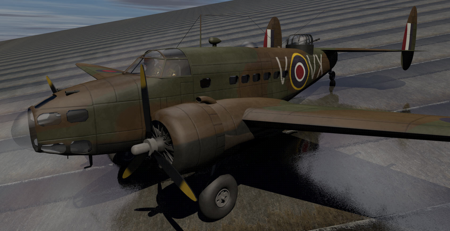 Lockheed Hudson Mk-1 3D model_4