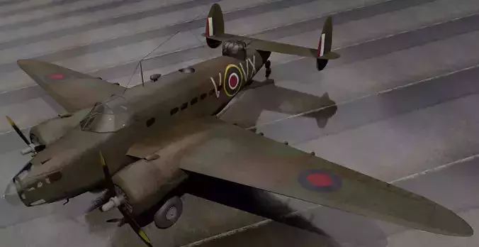 Lockheed Hudson Mk-1 3D model
