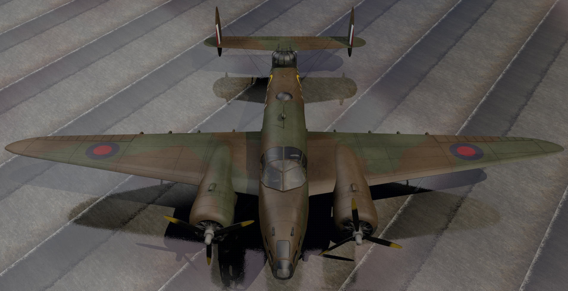 Lockheed Hudson Mk-1 3D model_8