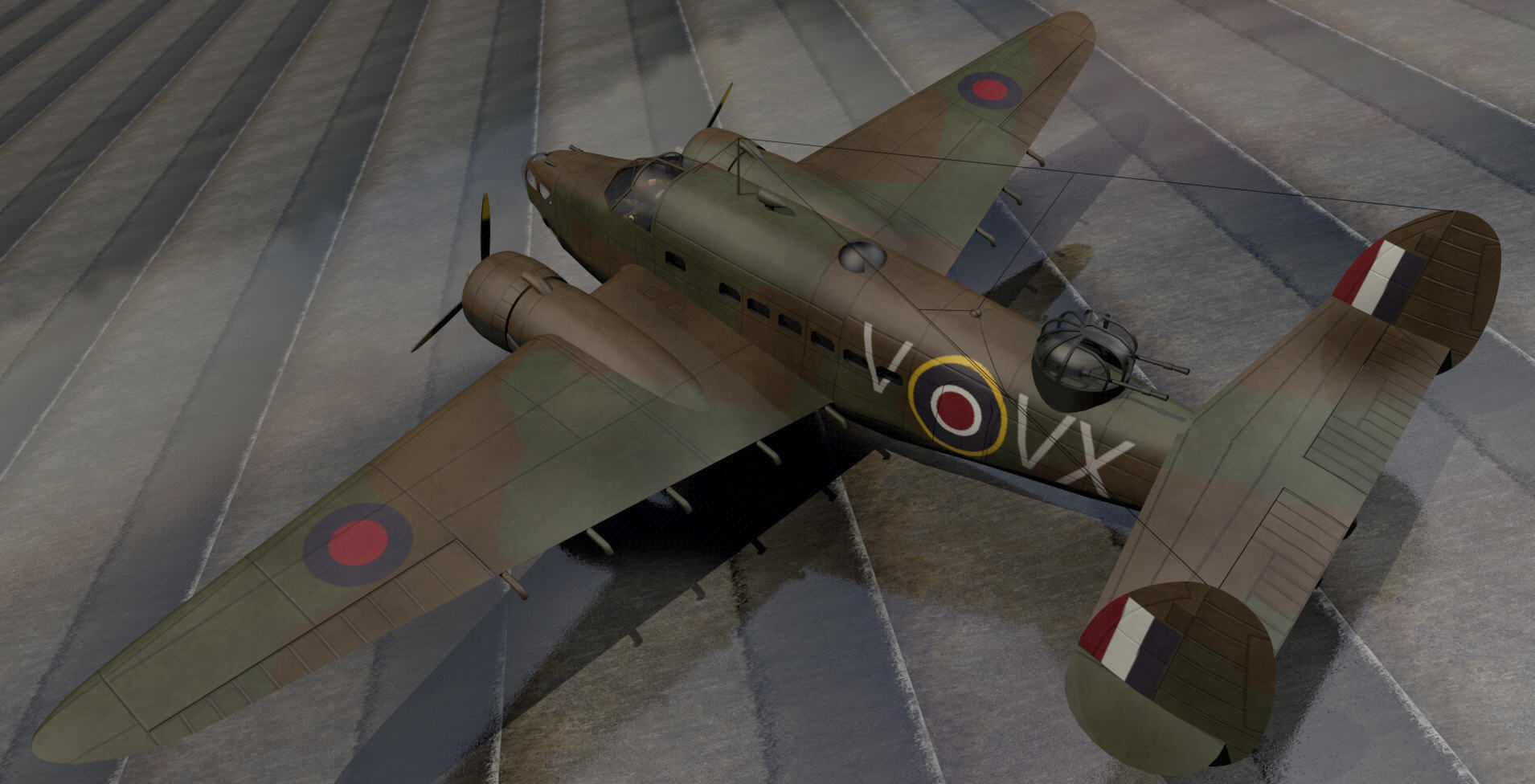 Lockheed Hudson Mk-1 3D model_6