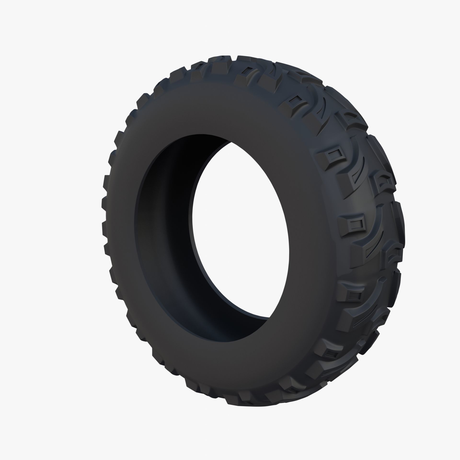 Generic ATV Tire 1 3D model_2