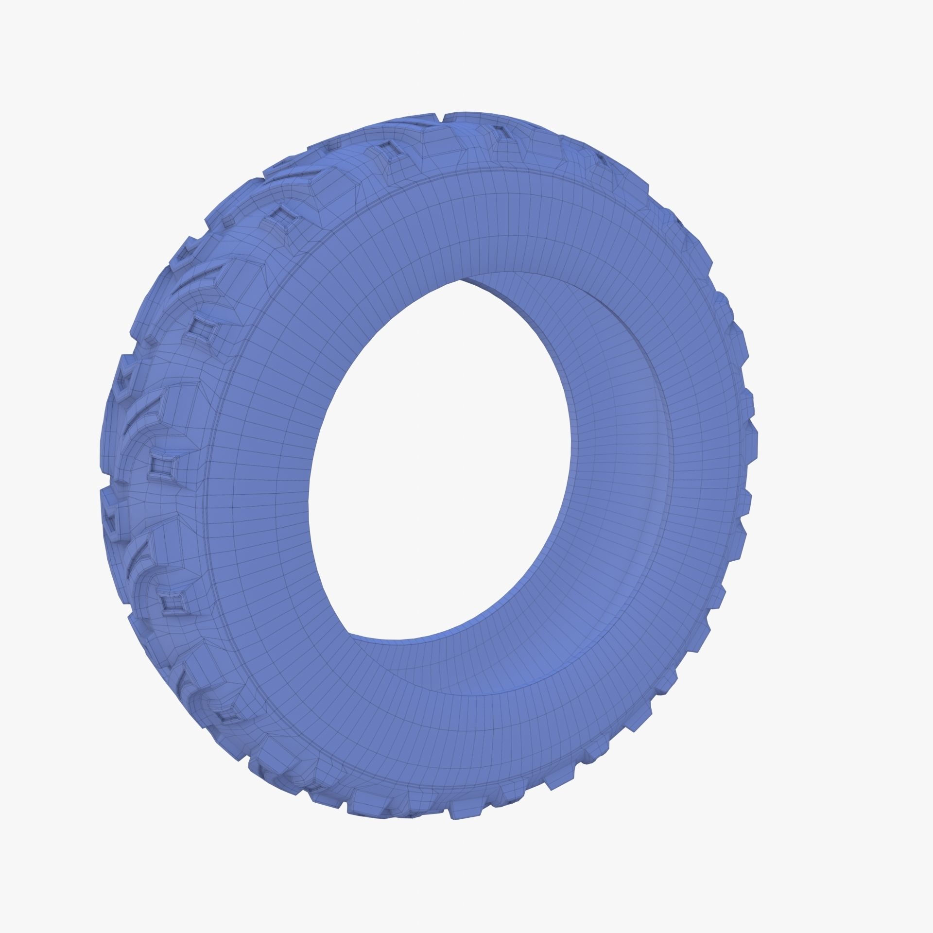 Generic ATV Tire 1 3D model_8