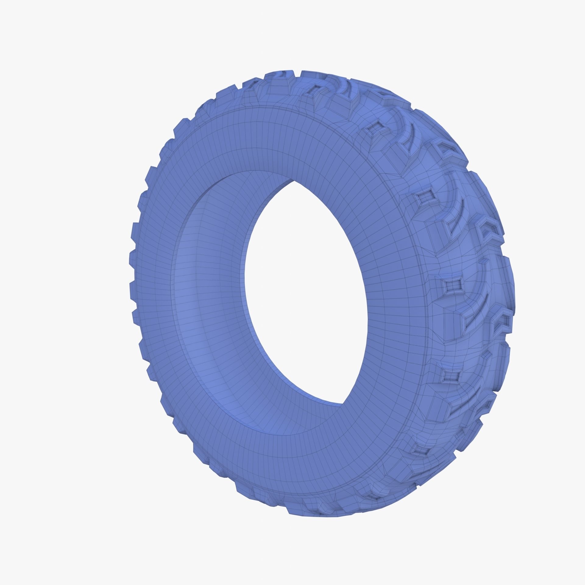 Generic ATV Tire 1 3D model_9