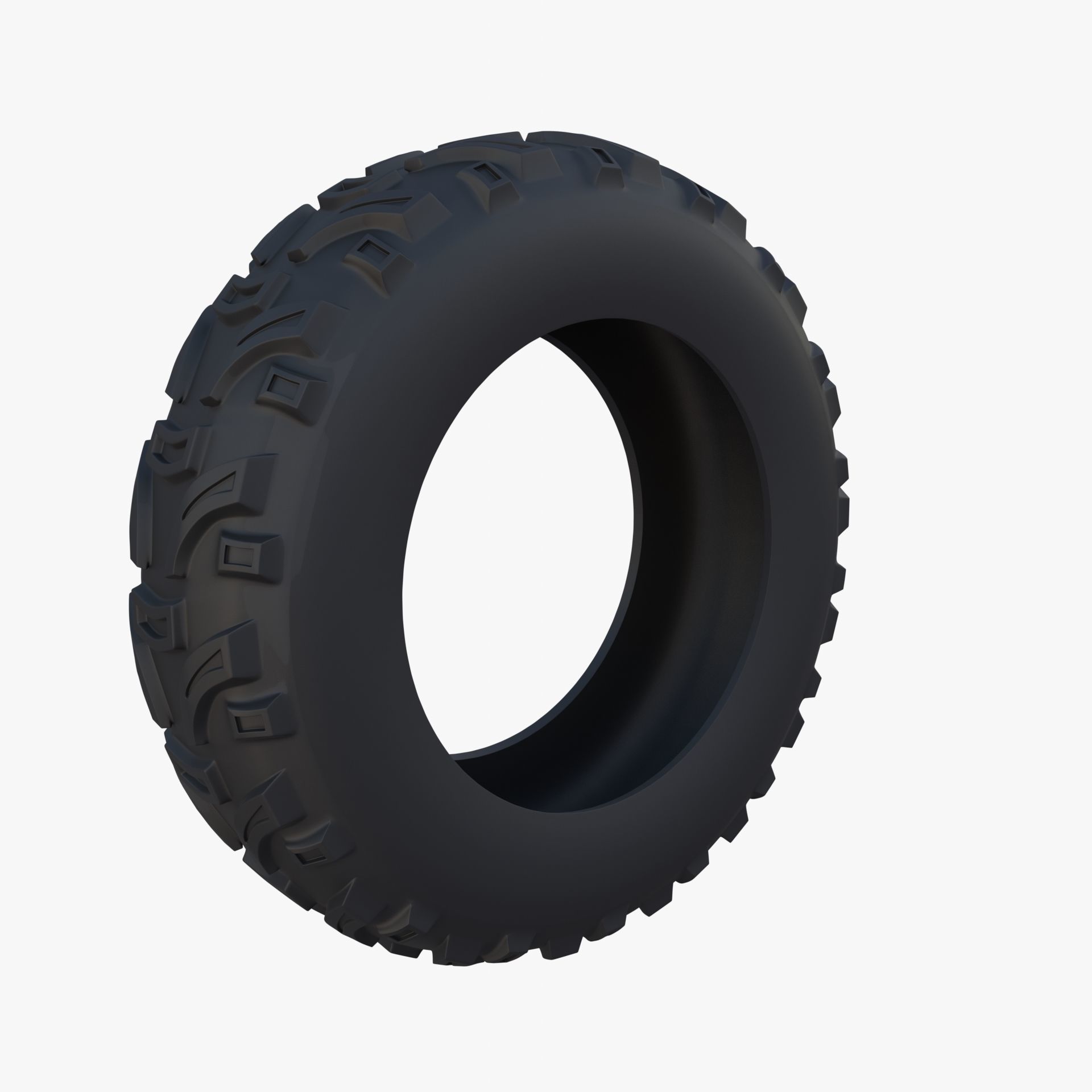 Generic ATV Tire 1 3D model_7