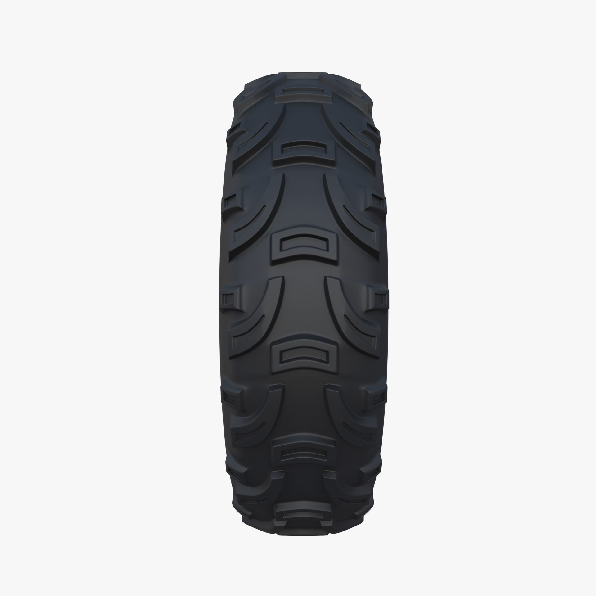 Generic ATV Tire 1 3D model_4