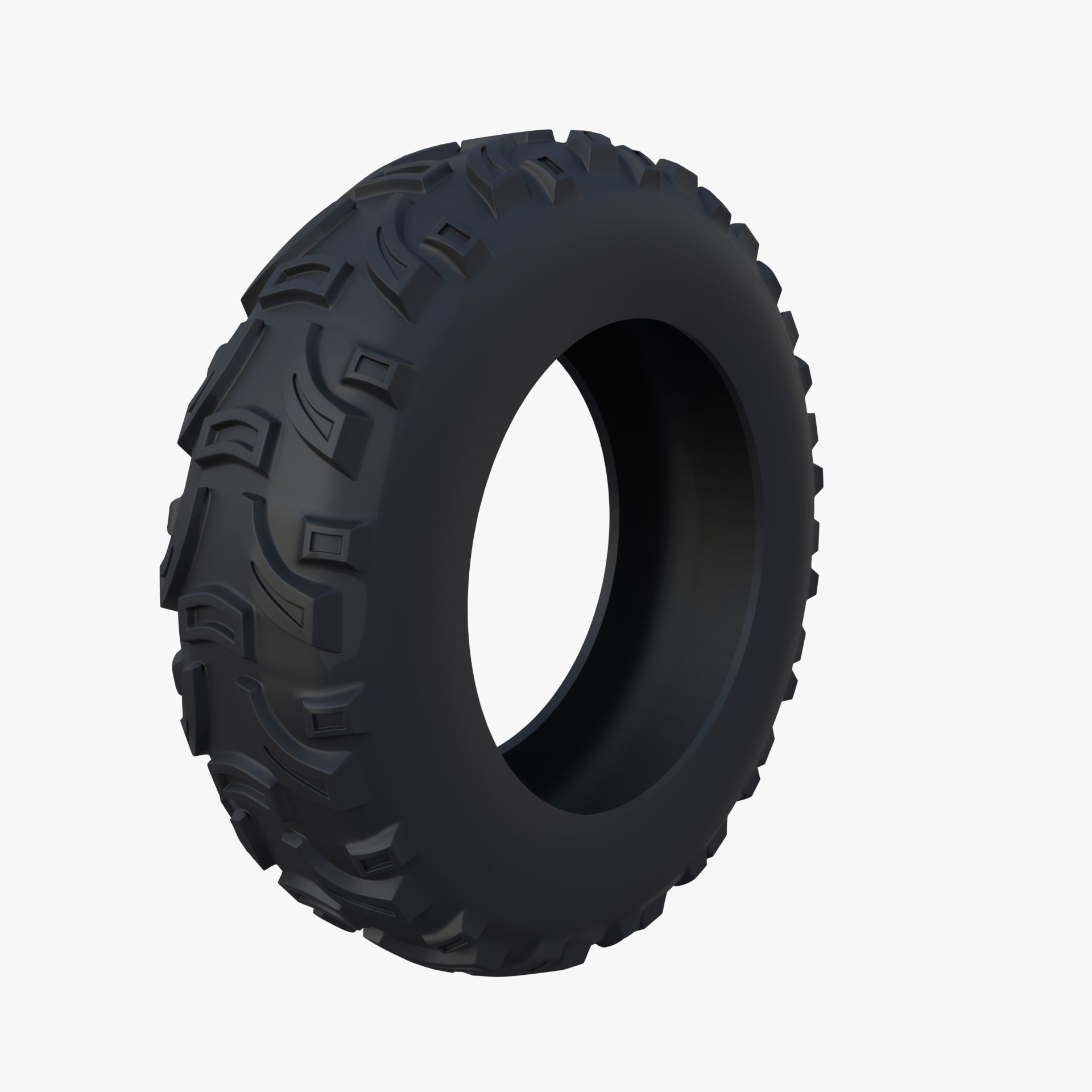 Generic ATV Tire 1 3D model_5