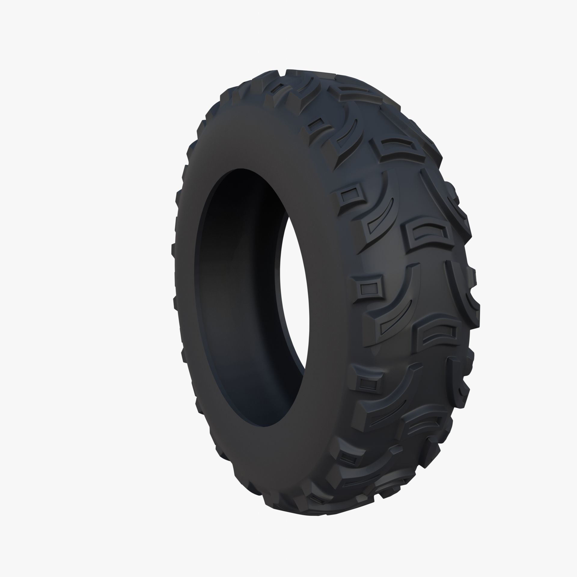 Generic ATV Tire 1 3D model_3