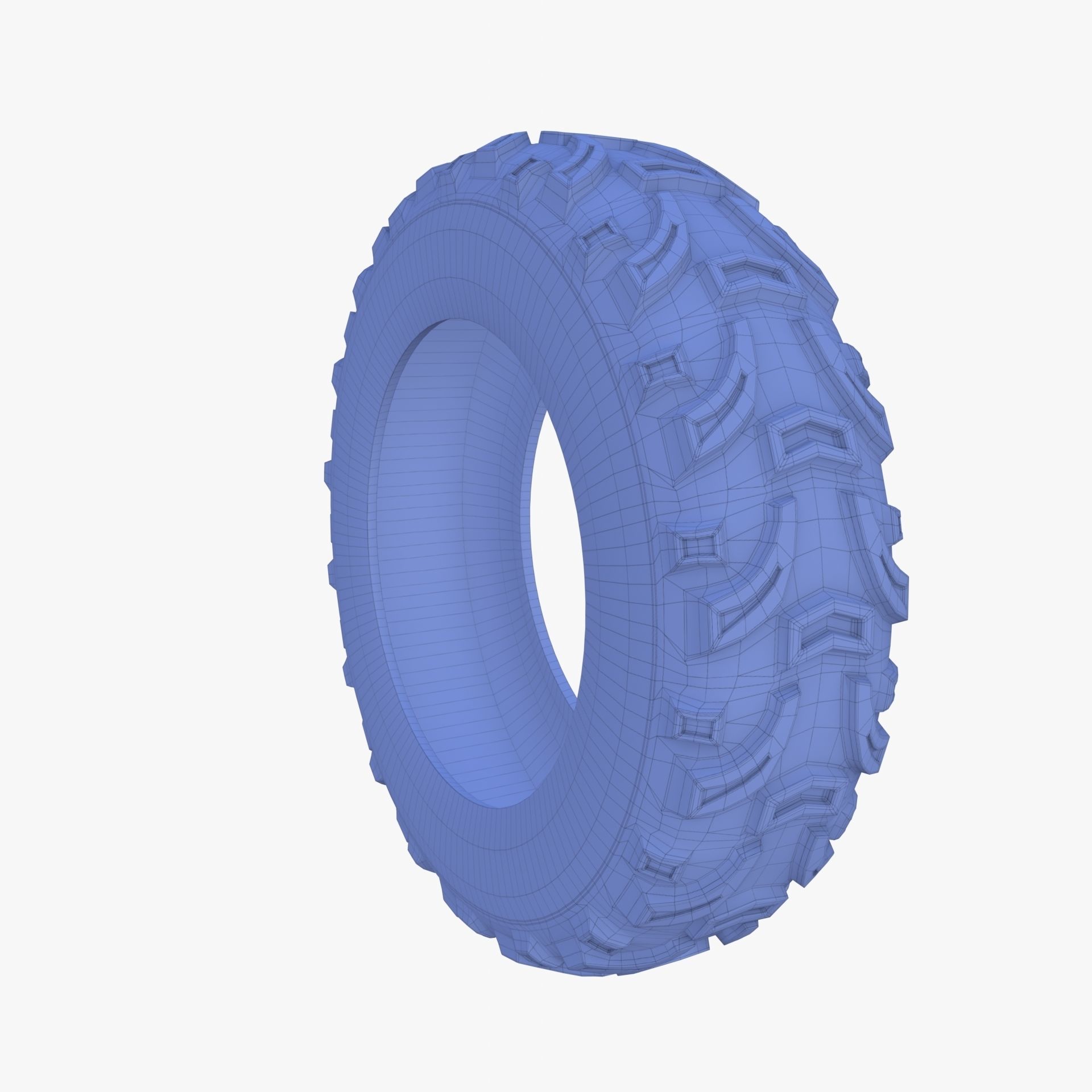 Generic ATV Tire 1 3D model_10