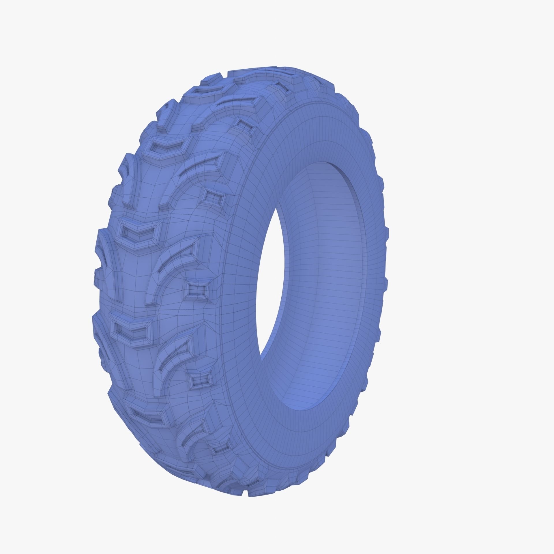 Generic ATV Tire 1 3D model_13