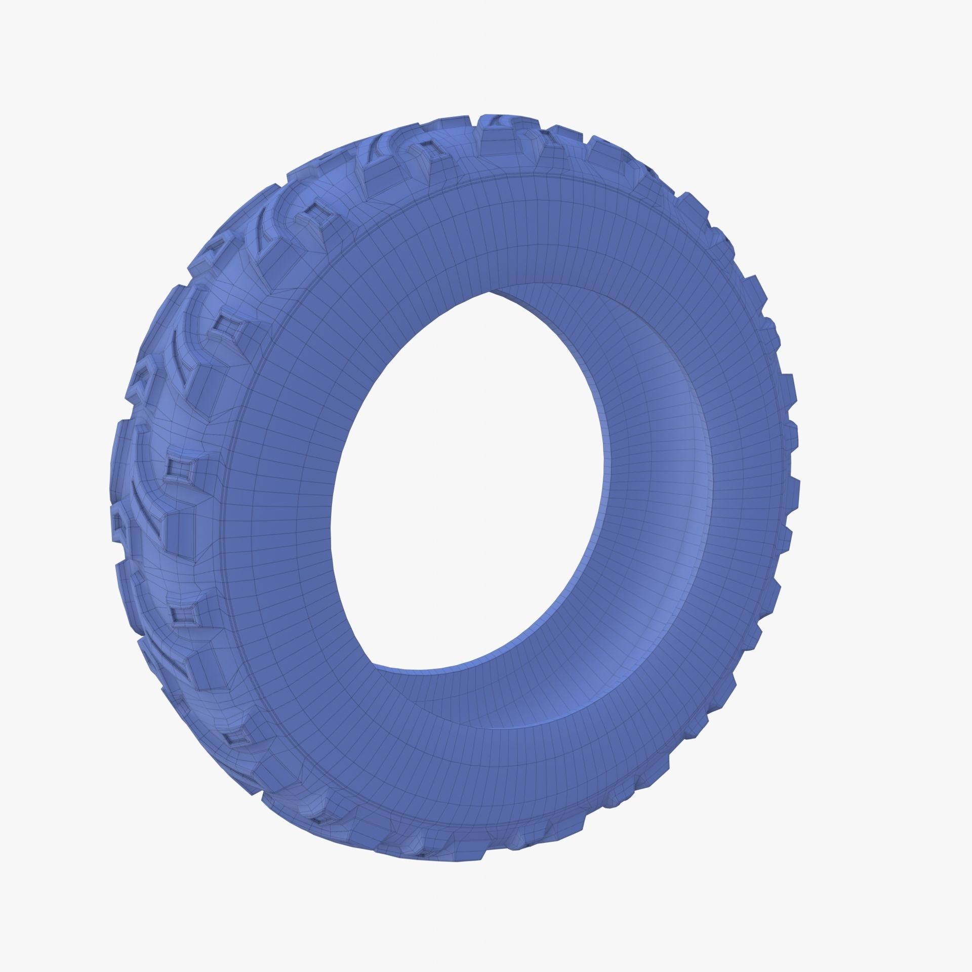 Generic ATV Tire 1 3D model_12